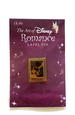 NEW NIP DISNEY USPS BEAUTY AND THE BEAST THE ART OF ROMANCE LAPEL STAMP PIN picture
