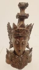 Vintage Dated 1953 wood ironwood mahogany sculpture RAMA Indonesia Thailand picture