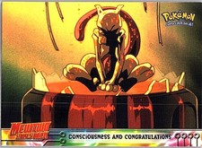 1999 Topps Pokemon the First Movie #3 Consciousness and Congratulations picture