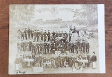 1903-1905 Photo Postcard Eisenbahn Regiment No 3 Railway Military Troops Germany picture