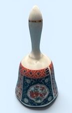 Imari Dinner Bell Hand Painted Japan Mint Condition No Defects picture
