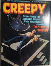 CREEPY #18 (1974) Australian edition Warren B&W horror comics magazine FINE+ picture