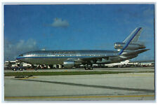 c1960s Eastern McDonnell Douglas DC-10-30 N391EA Airplane Vintage Postcard picture