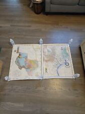 1845 REPUBLIC of TEXAS Commemorative Map ☆ RARE 1986 Oversized  picture