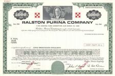 Ralston Purina Co. - 1894 $1,000 Specimen Bond - Specimen Stocks & Bonds picture