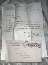 1896 Letter Foreign Affairs Chair Congressman Hitt: Cuban Matter Voted On picture