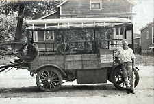 South Norwalk Connecticut Electric Truck Automobile Antique Photograph picture