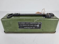 Vintage MOD L2A1 UV Scanner Unit Portable Army Military Serial No.23 picture