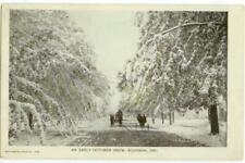 c1908 Bourbon Ohio An Early October Snow picture