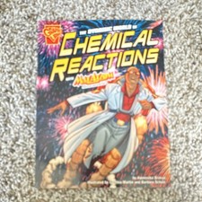 Capstone Press The Dynamic World of Chemical Reactions Max Axiom Graphic Library picture