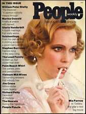 People Weekly (vol. 1) #1 VG; Time | low grade - March 4 1974 Mia Farrow - we co picture