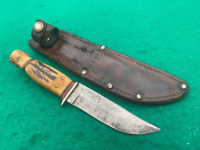 💯1923-1937 only KABAR STAG LITTLE HUNTER BEAUTIFUL UNION CUT CO KNIFE picture