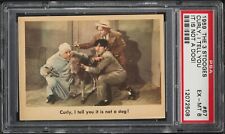 1959 Fleer The 3 Three Stooges Curly, I Tell You It Is Not A Dog #67 PSA 6 picture
