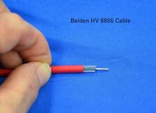 High Voltage Wire Belden 8866 #18 20 Feet 40 KV wire Tesla coil picture