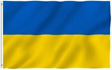 3X5 UKRAINE FLAG UKRAINIAN NATIONAL COUNTRY NEW 100D picture