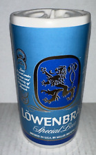 Vintage 1970s Ceramic Lowenbrau German Beer Can Oil Lamp EMPTY Bar Display Piece picture