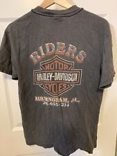 Vintage Harley Davidson Mens Sz M T Shirt Sportster Riders  Birmingham AL 1998 picture