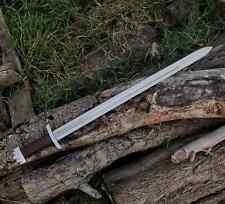 Custom Handmade Hand Forged Medieval Viking Sword Battle Ready Sword & Sheath picture