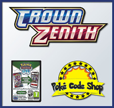 50 x CROWN ZENITH Codes Online Booster Code PTCGO Live Sword Shield EMAIL FAST picture
