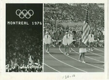 Olympic Symbol -Athletes, Parade   1976  ABC TV press photo MBX96 picture