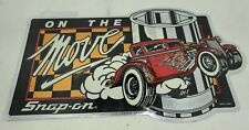On The Move Snap-On Tools Bumper Sticker Decal Racing Mechanic Muscle Car 8X5in picture