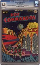 Boy Commandos #20 CGC 6.0 1947 1098220005 picture