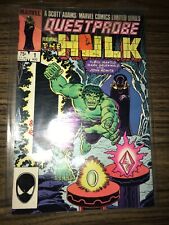 Questprobe #1 1984 Hulk Spidey Thing Marvel picture