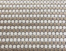 Osborne & Little Chenille Dots Uphol Fabric Rondelle Ivory Stone 1.5 yd F6400-07 picture