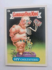 1988 Garbage Pail Kids Series OS 15 GPK 601b Hy Cholesterol picture