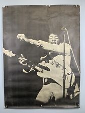 Jimi Hendrix Poster Linda McCartney Image Vintage Personality No 401 UK 1968 picture