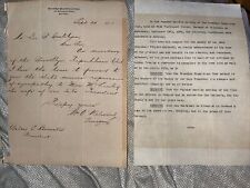 Antique Brooklyn NY Republican Club Resolution: President McKinley Assassination picture