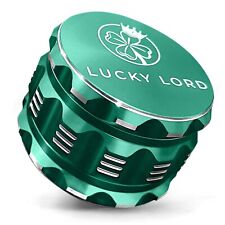 Lucky Lord Spice Herb Tobacco Grinder 2.5 Inch 4 Piece Crusher Aluminum Grinder picture