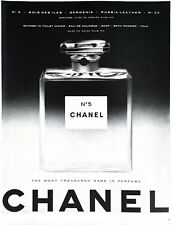 1955 Chanel No 5 Vintage Print Ad The Most Treasured Name In Perfume  picture