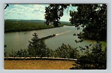 McGregor IA- Iowa, Fire Point, Effigy Mounds National Monument, Chrome Postcard picture