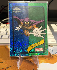 Topps 2025 Topps Chrome Marvel Swarm #16 Serial Numbered 029/199 picture