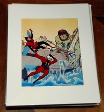 Silver Age Ant Man and the Wasp Never Produced Sericel Prototype   picture