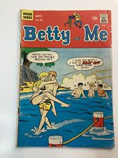 BETTY AND ME # 16 VG- RISQUE BEAT OFF ISSUE COVER RUST STAPLES CFLD DETACHED TOP picture