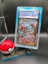 Mega Lucario EX 179/132 ACE 10 PERFECT SUBGRADES SIR Mega Evolution picture