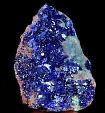 98mm 235g GREAT Sparkling Blue Azurite w/ Green Malachite from LAOS CMM780161 picture