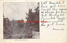 MA, Holyoke, Massachusetts, Mount Tom Railway Train Tracks picture