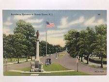 1940 Broadway Entrance To Ocean Grove New Jersey Postcard picture