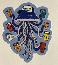 Dutch Bros Coffee Sticker Don’t Be Jelly Jellyfish 2nd Chance Sticker. 2026 picture