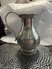 Vintage ETAIN French Pewter Pitcher picture