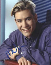 SEXY MARK PAUL GOSSELAAR SIGNED 8X10 PHOTO SAVED BY THE BELL ZACK MORRIS COA C picture