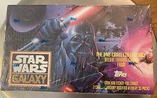 Star Wars Galaxy Topps 1993 Trading Cards Sealed Box 36 Packs. 8 Cards Per Pack. picture