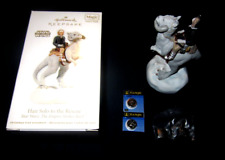 HALLMARK ORNAMENT STAR WARS 2012 HAN SOLO TO THE RESCUE~TESTED W/NEW BATTERIES picture