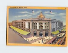 Postcard South Station, Boston, Massachusetts picture