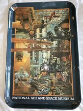 1981 RARE SMITHSONIAN INSTITUTION VINTAGE NATIONAL AIR & SPACE MUSEUM TRAY picture
