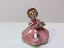 Vintage Josef Originals  May Figurine Pink  See Description picture