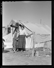 Drought refugees in California   by Dorothea Lange (1895-1965) picture